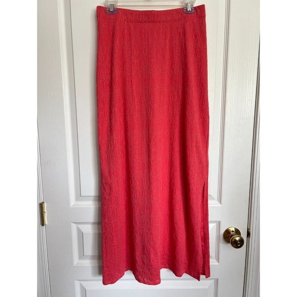 Chico's Size 0 Coral Pink Maxi Skirt - Picture 1 of 1